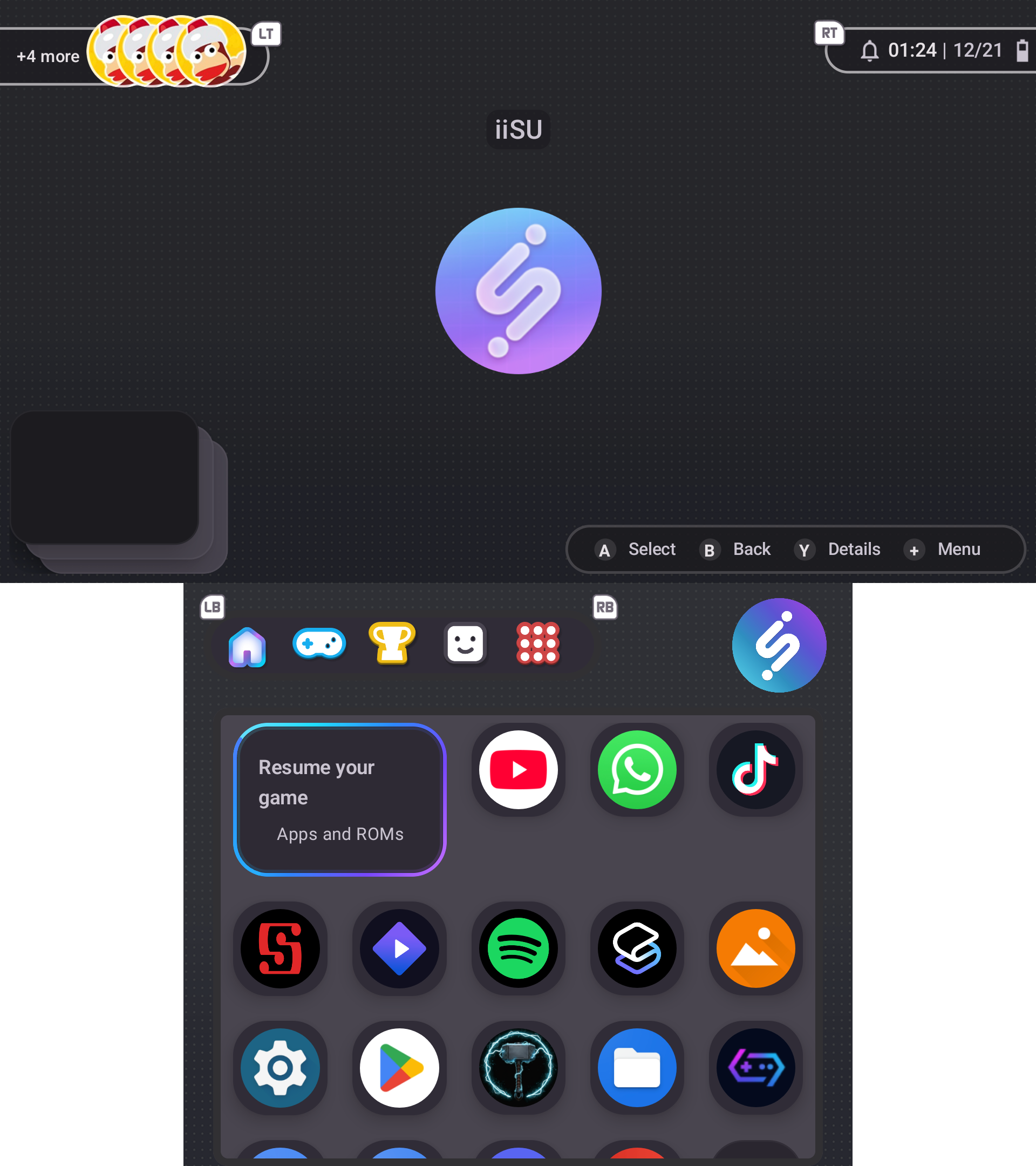 Dark Theme on AYN Thor