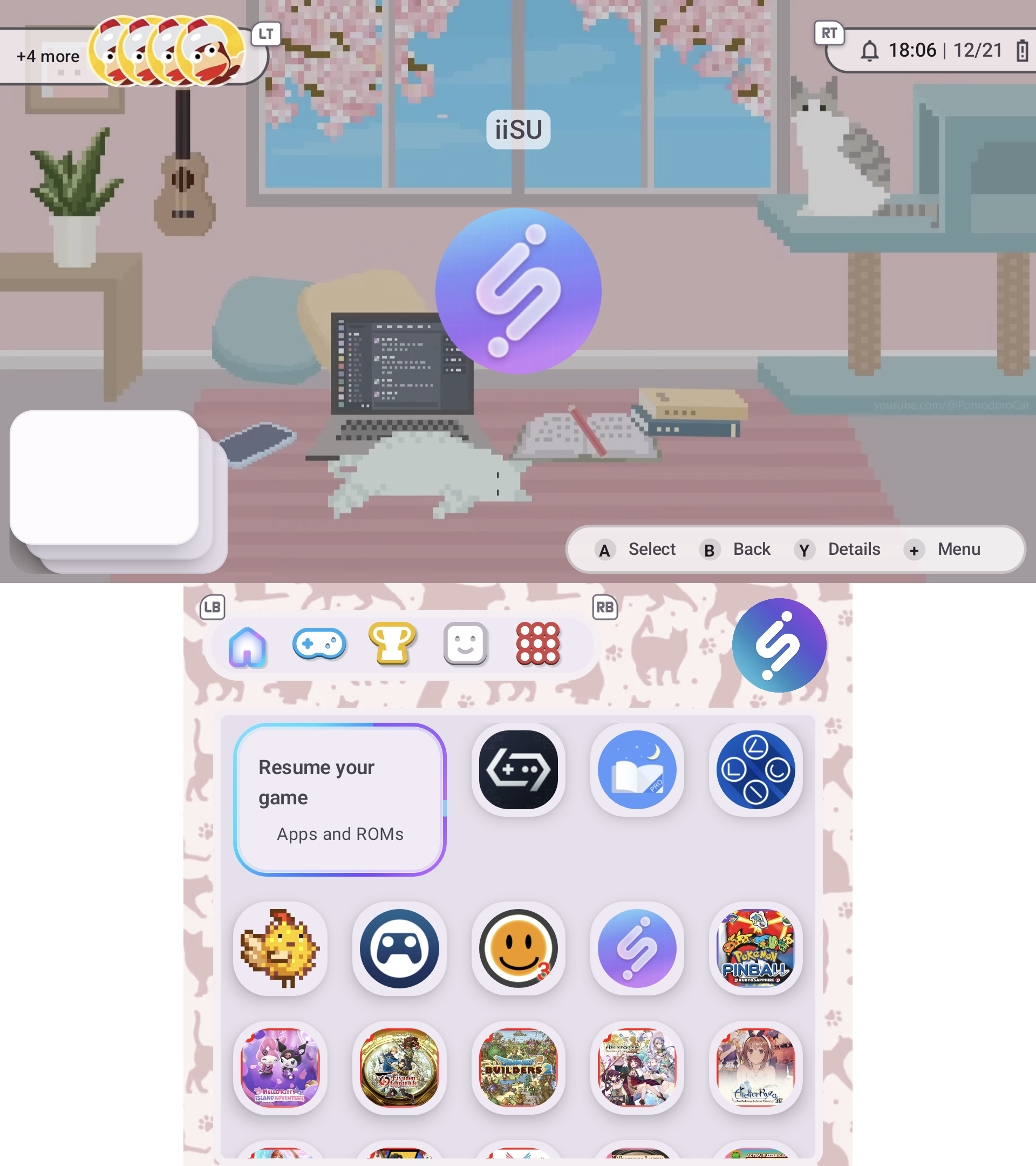 Alpha Screenshot - Platform Selection